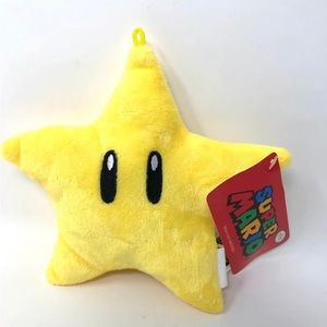 Super Mario Super Star Plush Nintendo 6 inch NEW